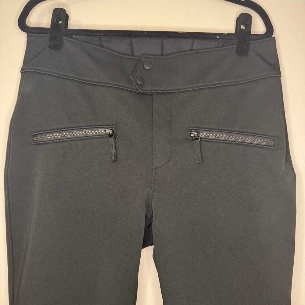 Bogner Fire + Ice Ila Black Softshell Fleece Lined Ski Pants 12 L - Picture 6 of 12